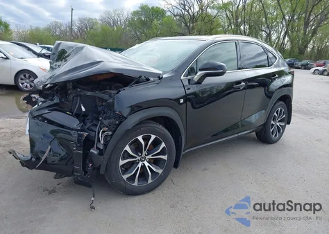 2017 Lexus Nx 200T F Sport from USA, damaged, VIN JTJBARBZ3H2139817